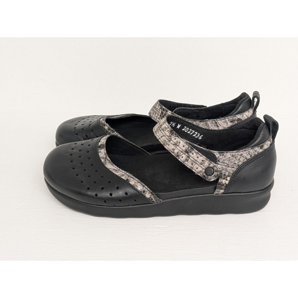 SAS Eden Gravity Women's Mary Jane Shoes Size 7.5 $200 Black Mamba - Picture 4 of 9
